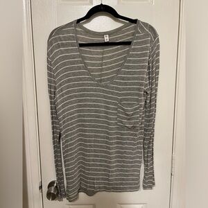 BP Long Sleeve Striped Tee